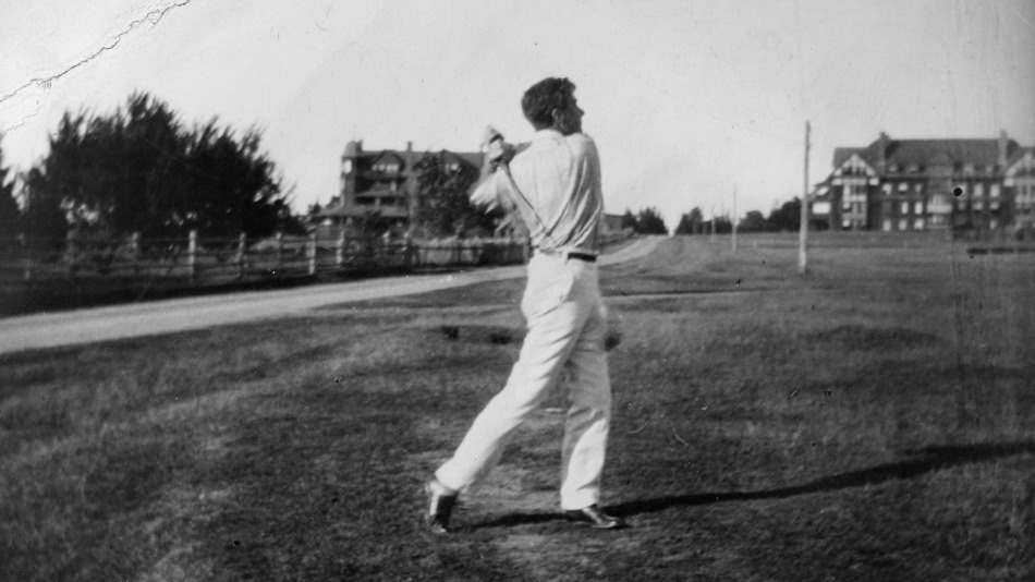 Franklin D. Roosevelt played a role in the design of the Campobello nine-hole course in New Brunswick. He became the club treasurer at 17 and won a club championship too (Photo: FDR Presidential Library/Flickr)
