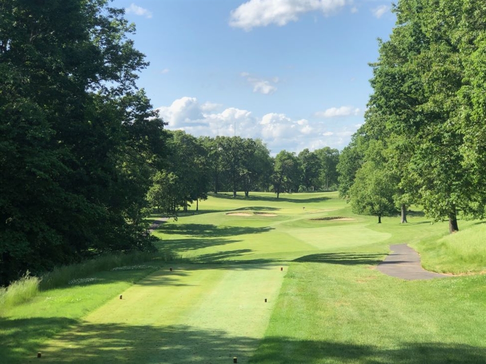 Bobby Jones described the fourteenth hole at Shuttle Meadow as one of the 18 most beautiful he had ever played (Credit: Brad Klein)