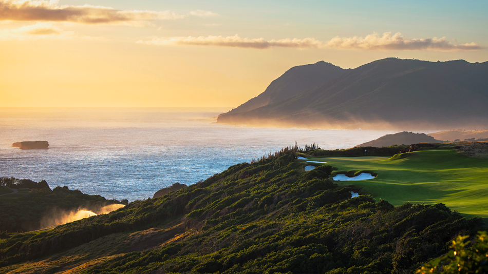 One of Coore & Crenshaw’s most recent designs, the Point Hardy course at Cabot St Lucia resort, is already being included on many world ranking lists (Photo: Jacob Sjoman)