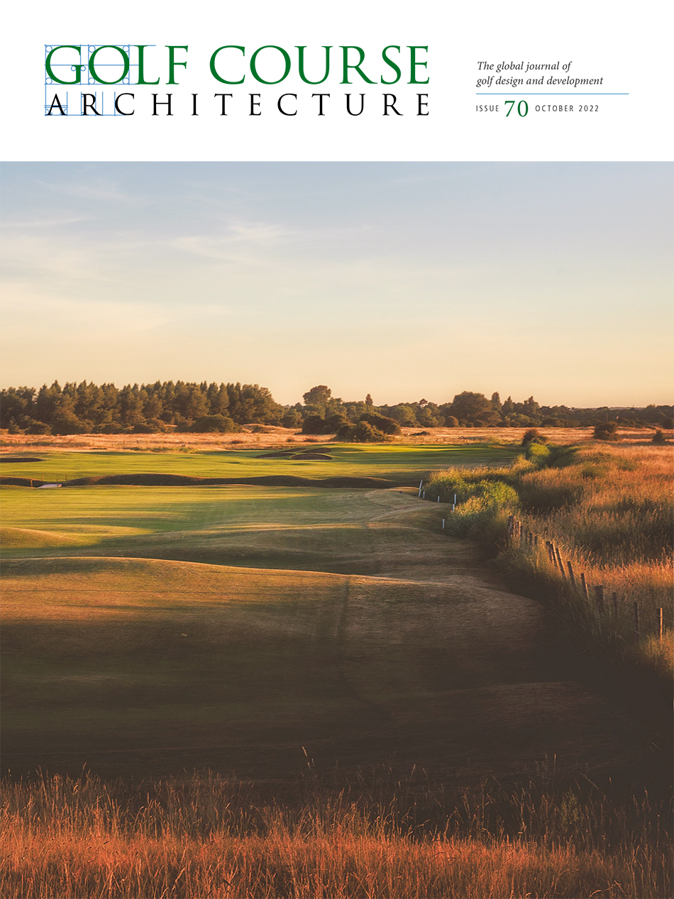 Golf Course Architecture Magazine - Issue 70