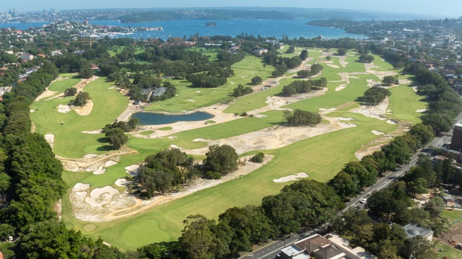 Royal Sydney Bay golf course Hanse renovation