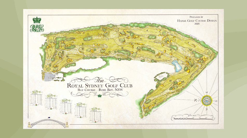 Royal Sydney Bay golf course Hanse renovation